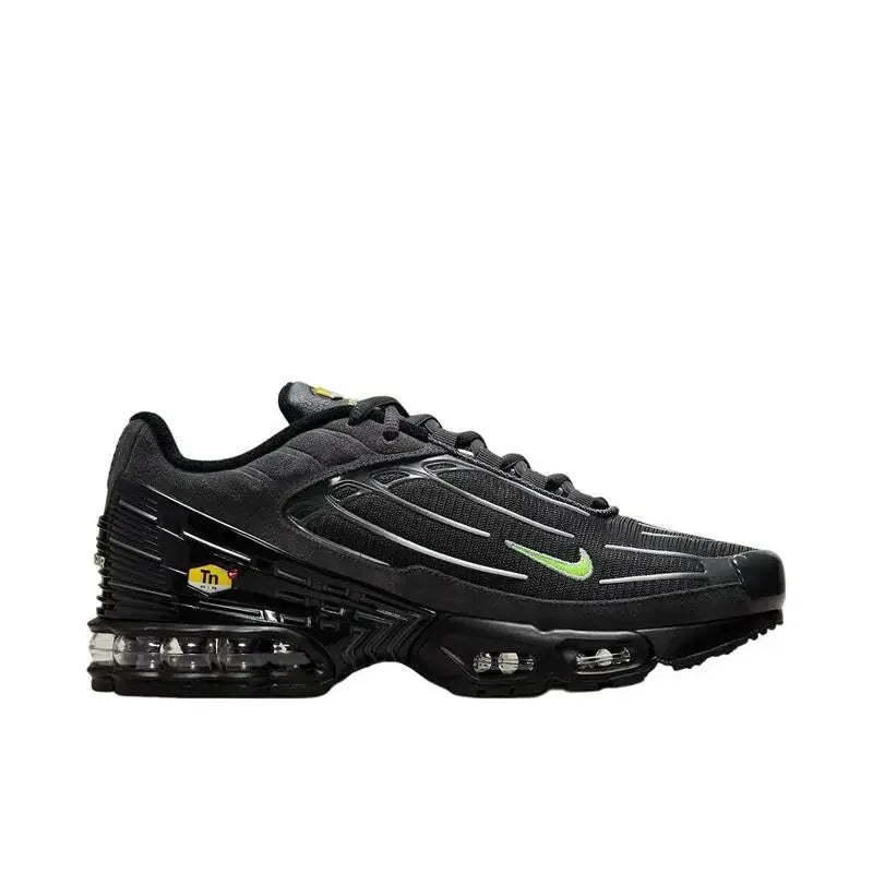 Nike Air Max Plus Tn 3 Running Shoes Non Slip And Durable Fabric Mesh Breathable Light Retro Classic FQ2387-001 - Ellianto fashion Men's