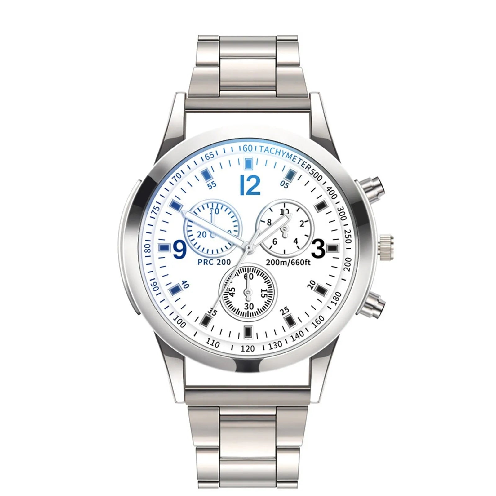 2025 Fashion Men Luxury Watches Mens Business Stainless Steel Casual Quartz Watch for Male Wristwatch Relogio Masculino Relógio - Ellianto fashion Men's