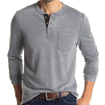 Men Fashion Casual T-Shirts Long Sleeve Tops For Man Soild O Neck Shirts Elastic Gym T Shirt Soccer Tees Streetwear Man Clothing - Ellianto fashion Men's