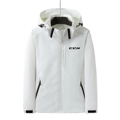 2025 New American Jacket Men's Spring and Autumn Outdoor Travel Mountaineering Coat Functional Soft Shell Trendy Charge Coat - Ellianto fashion Men's