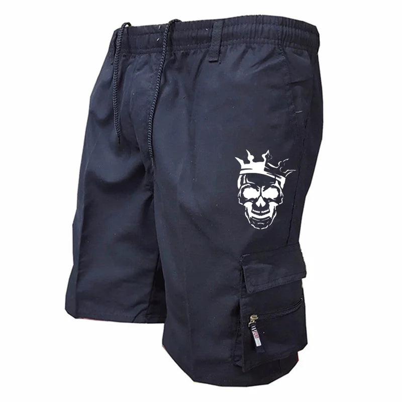 New fashionable multi-pocket men's casual shorts fitness loose casual pants camouflage tactical shorts - Ellianto fashion Men's