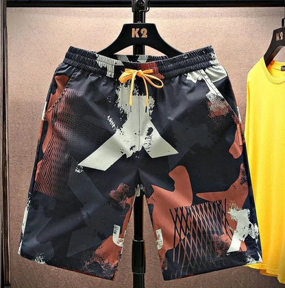 2025 Shorts for Men Sweat Black Sports Beach Man Short Pants Hiphop Joggers Board Stylish Thin Novelty in New Pant 2025 Xl Dry Fit - Ellianto fashion Men's