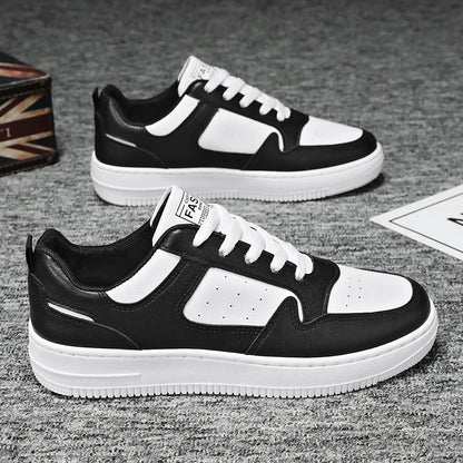 Men's Shoes Explosion Thick Soled Leather Small White Shoes Men's Trendy Shoes with Fashion Board Shoes Street Casual Shoes - Ellianto fashion Men's
