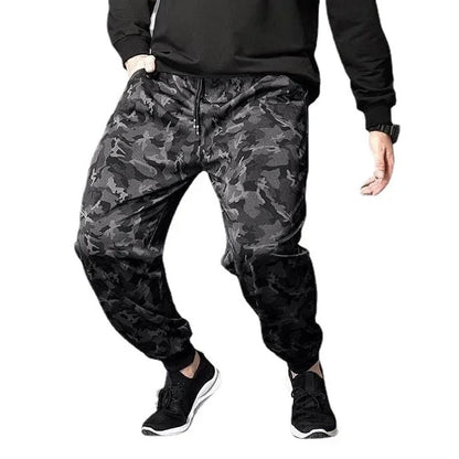 Men’s Summer Loose-Fit Camouflage Work Pants – Lightweight, Breathable Straight-Leg Design for Casual Sports Comfort