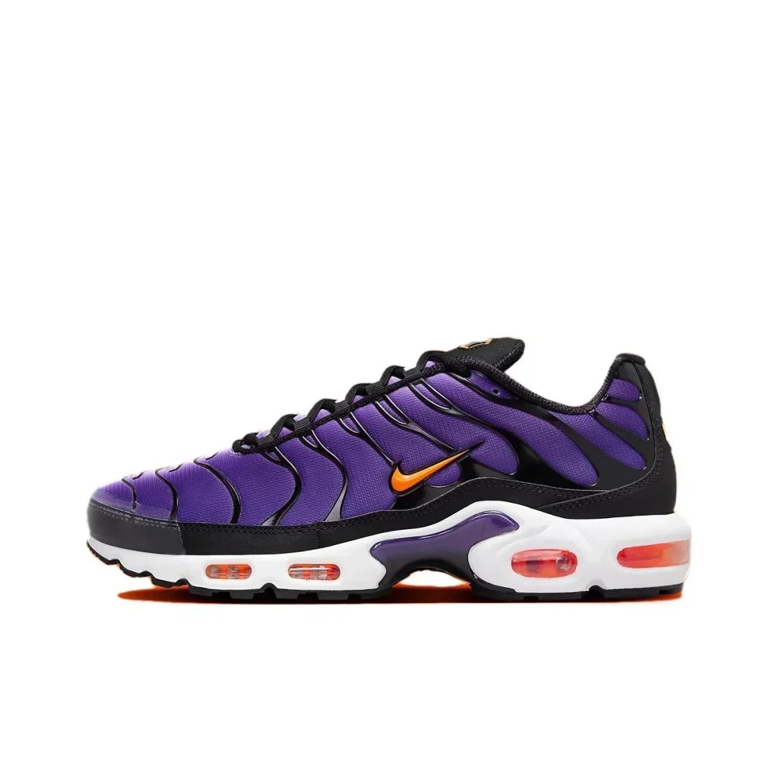Nike Air Max Plus TN Triple Black Cushioning Men Breathable Running Shoes Outdoor Casual Sneakers Men Trainers 604133-050 - Ellianto fashion Men's