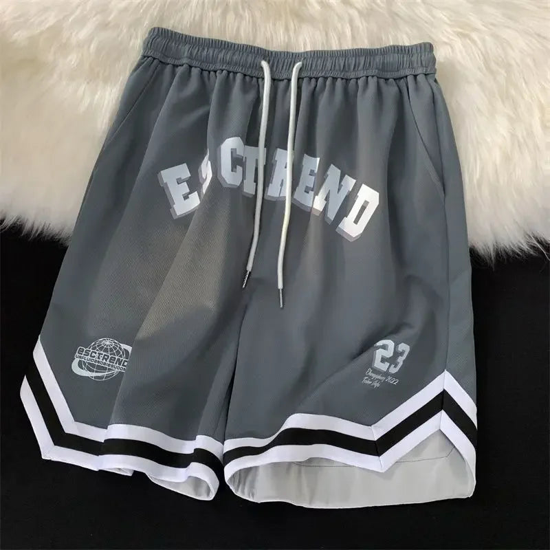 New Arriavl Summer Chicago Baskerball Pants Jersey West Coast Culture Beach Shorts Fitness Sports Training Gym Shorts Men - Ellianto fashion Men's