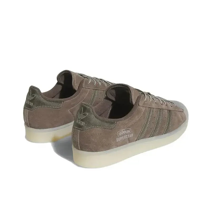 Adidas Originals Superstar Men's Women's Skateboarding Shoes, Lightweight, Durable, Non-slip, Low-top Board Shoes, Black/White - Ellianto fashion Men's