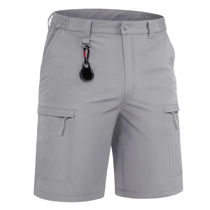 TACVASEN Summer Moisture Wicking Casual Shorts Mens Cargo Work Shorts Running Jogging Sports Bottoms Nylon Rip-Stop Short Pants - Ellianto fashion Men's