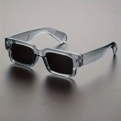 Rectangular Fashionable Glasses Suitable for Climbing Fishing Leisure Sports Decorative Outdoor Parties Travel, Driving, Glasses - Ellianto fashion Men's