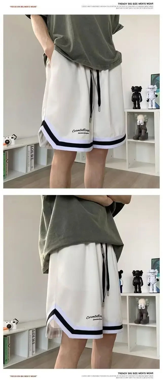 New Arriavl Summer Chicago Baskerball Pants Jersey West Coast Culture Beach Shorts Fitness Sports Training Gym Shorts Men - Ellianto fashion Men's
