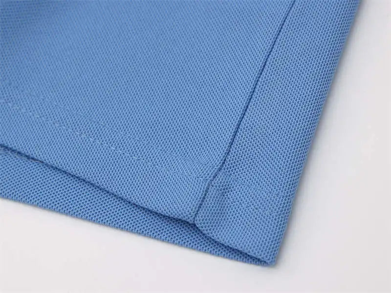 2025 Men's New Summer Embroidery Business Casual Short Sleeved POLO Shirt Fashion Short Sleeved Cool Breathable Top Polo Shirt - Ellianto fashion Men's