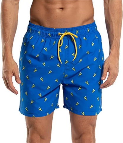 Men Summer Swimwear Shorts Male Swimming Trunks Swimsuits Beachwea Man Surf Beach Swim Sport Pants Board And Pockets - Ellianto fashion Men's