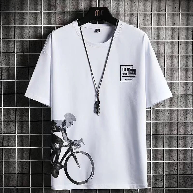 Casual Fashion Men's Two-piece Set Short Sleeve T-shirt Shorts Summer Style Sporty Stylish Men's Wear - Ellianto fashion Men's