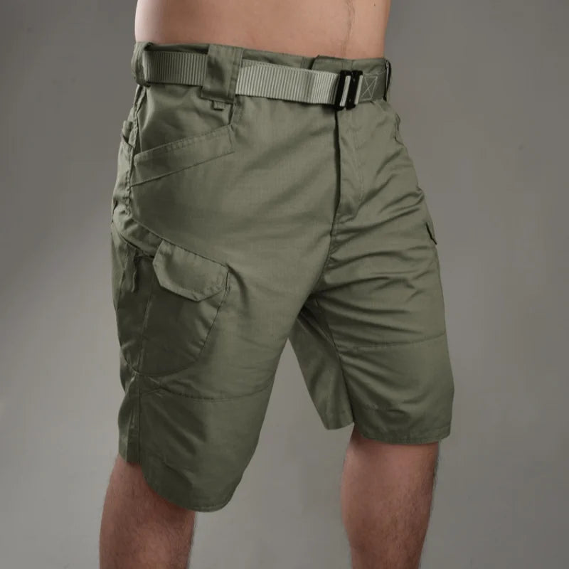 Men's Breathable and Wear-Resistant Urban Tactical 5-Inch Shorts - Tactical Military Fanatic Outdoor Training Hiking Shorts - Ellianto fashion Men's