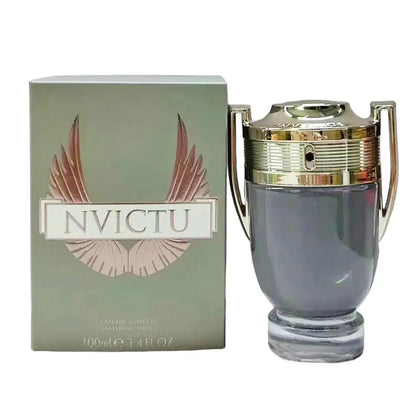 100ML 3.4FL.OZ INVINCIBLE AQUA Men's Perfume EDP Woody Aquatic Notes Fresh Ocean Fragrance Spray Parfum Warrior Trophy Perfume - Ellianto fashion Men's