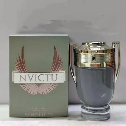 100ML 3.4FL.OZ INVINCIBLE AQUA Men's Perfume EDP Woody Aquatic Notes Fresh Ocean Fragrance Spray Parfum Warrior Trophy Perfume - Ellianto fashion Men's