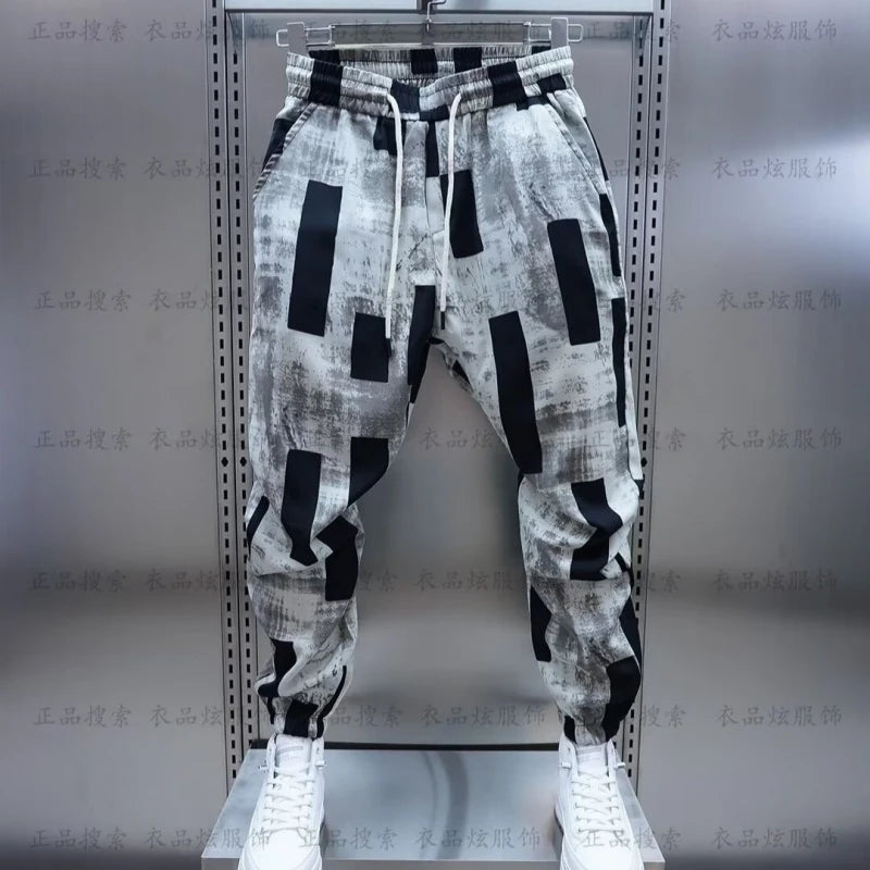 Men's Clothing Trousers for Men Pants Sport Male Clothes Baggy Pants Man Korean Popular Clothes Running Gym Jogging Sweatshirt - Ellianto fashion Men's