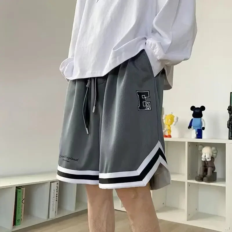 New Arriavl Summer Chicago Baskerball Pants Jersey West Coast Culture Beach Shorts Fitness Sports Training Gym Shorts Men - Ellianto fashion Men's