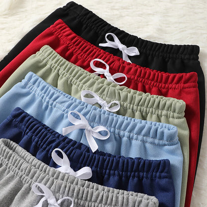 1/3 Pcs men Basic Joker Shorts Boy Leisure Sports Tether Pants Girl Fashion Comfortable Multicolor Combination Hot Pants - Ellianto fashion Men's