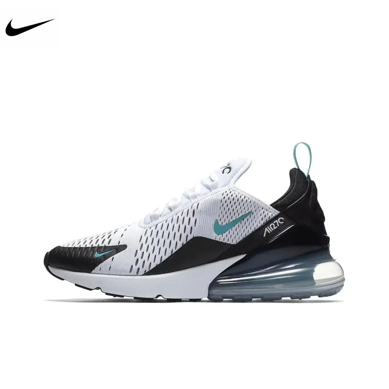 Nike Air Max 270 Breathable Air Cushion Cushioning, Casual Comfort Versatile and Trendy Outdoor Running Shoes for Men and Women - Ellianto fashion Men's