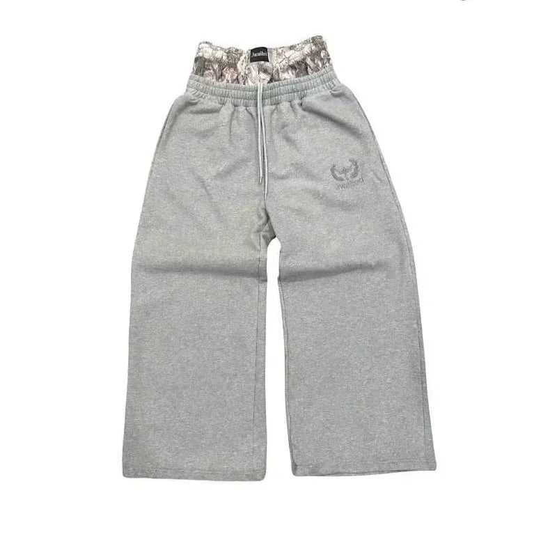 2025 Gothic Embroidered Joggers – Retro Hip-Hop Style and Oversized Comfort for the Modern Gentleman