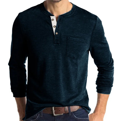 Men Fashion Casual T-Shirts Long Sleeve Tops For Man Soild O Neck Shirts Elastic Gym T Shirt Soccer Tees Streetwear Man Clothing - Ellianto fashion Men's