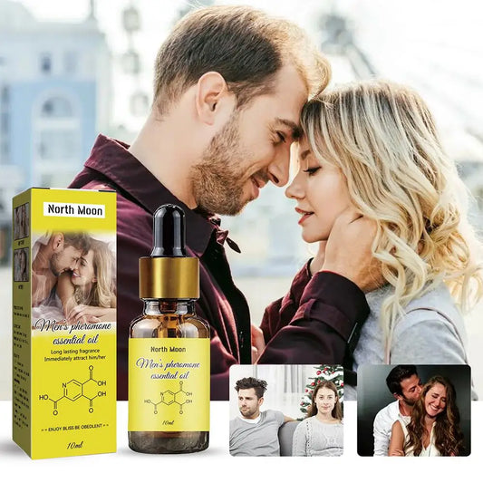 Pheromone Body Essential Oil Strong Pheromone For Man To Attract Women Perfume long-lasting fragrance Sexually Stimulating Oil - Ellianto fashion Men's
