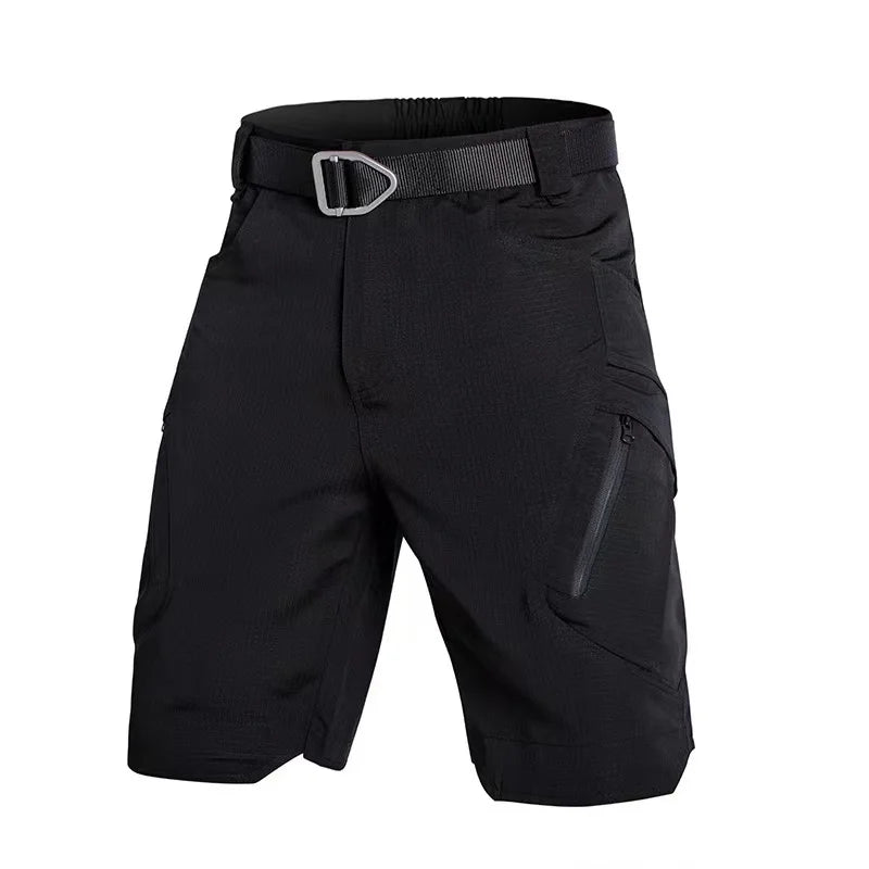 Men's Outdoor Cargo Shorts Summer Waterproof Urban Shorts Trekking Camping Hiking Climbing Trainning Fishing Panttdoor Sports - Ellianto fashion Men's