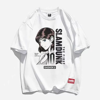 2023 Slam Dunk Anime Basketball T-Shirt – Lightweight Cotton Comfort and Effortless Sporty Style for the Modern Gentleman