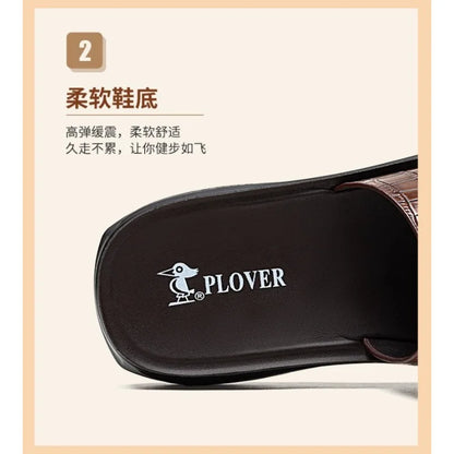 High-Quality Men's Casual Sandals – Comfortable Summer House Slippers and Flip-Flop Slides
