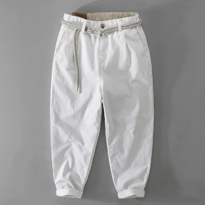 2025 New Men's clothing, Japanese workwear, pants, versatile, loose fit, youth heavyweight casual workwear, men's pants - Ellianto fashion Men's
