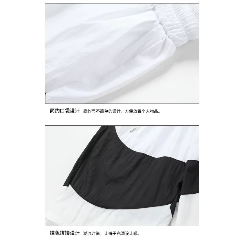 Nike Black Navy Fashion Cool Breathable Men Spring Summer Quick Drying Casual Short Pants Exercise Shorts Male Streetwear - Ellianto fashion Men's
