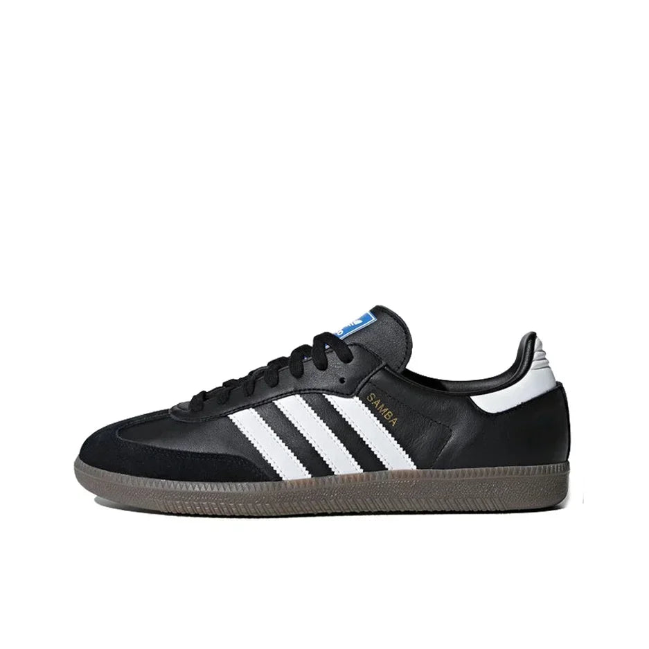 Classics Adidas Originals Samba White Low Flat Skateboarding Shoes for Men Women Unisex German Training Board Shoes - Ellianto fashion Men's