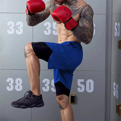 Men's Multi Pocket Shorts Fitness Shorts Casual Beach Sports Lined Skinny Shorts Everyday Style Mesh Camouflage Running Shorts - Ellianto fashion Men's