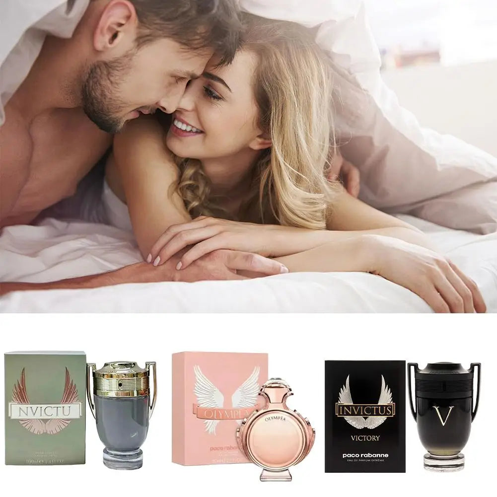 100ML 3.4FL.OZ INVINCIBLE AQUA Men's Perfume EDP Woody Aquatic Notes Fresh Ocean Fragrance Spray Parfum Warrior Trophy Perfume - Ellianto fashion Men's