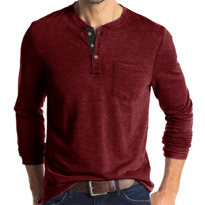 Men Fashion Casual T-Shirts Long Sleeve Tops For Man Soild O Neck Shirts Elastic Gym T Shirt Soccer Tees Streetwear Man Clothing - Ellianto fashion Men's