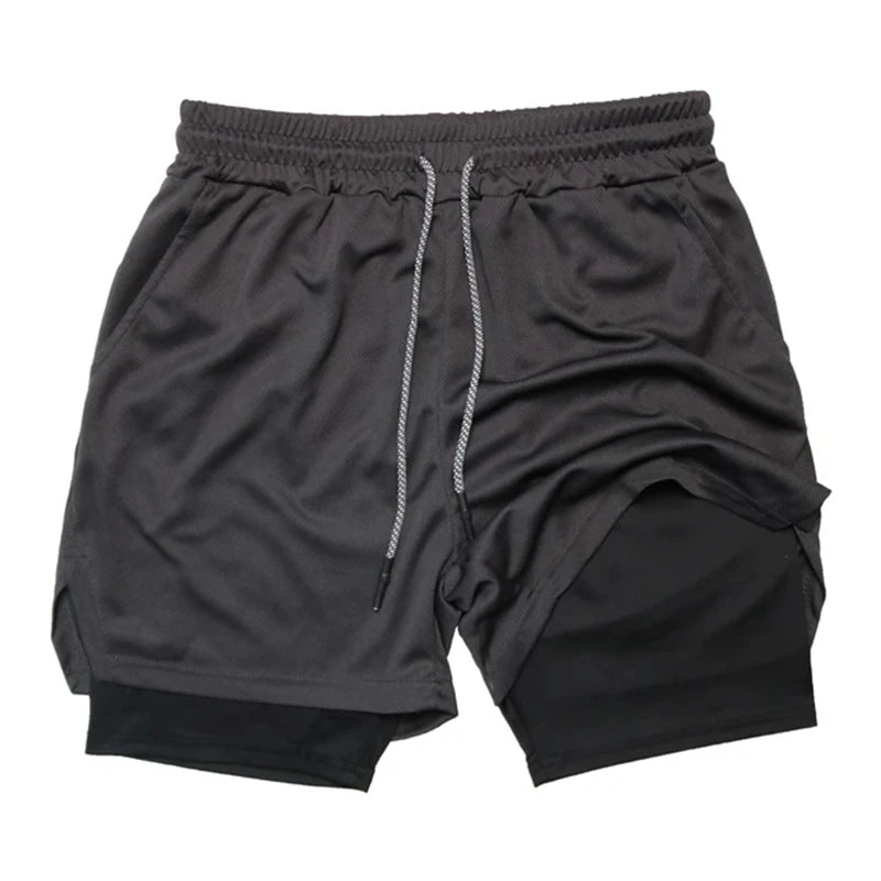 Men's Multi Pocket Shorts Fitness Shorts Casual Beach Sports Lined Skinny Shorts Everyday Style Mesh Camouflage Running Shorts - Ellianto fashion Men's