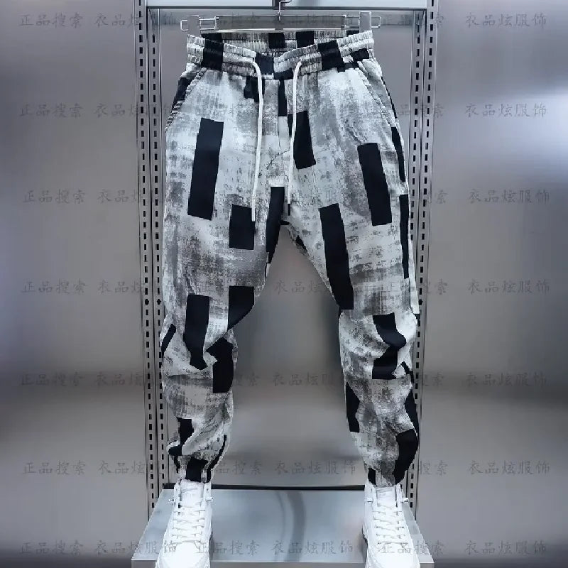 Men's Clothing Trousers for Men Pants Sport Male Clothes Baggy Pants Man Korean Popular Clothes Running Gym Jogging Sweatshirt - Ellianto fashion Men's