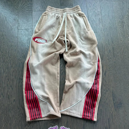 2025 Gothic Embroidered Joggers – Retro Hip-Hop Style and Oversized Comfort for the Modern Gentleman