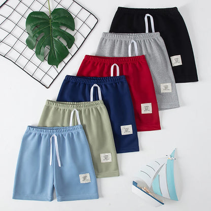 1/3 Pcs men Basic Joker Shorts Boy Leisure Sports Tether Pants Girl Fashion Comfortable Multicolor Combination Hot Pants - Ellianto fashion Men's