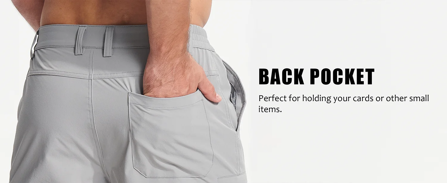 TACVASEN Summer Moisture Wicking Casual Shorts Mens Cargo Work Shorts Running Jogging Sports Bottoms Nylon Rip-Stop Short Pants - Ellianto fashion Men's