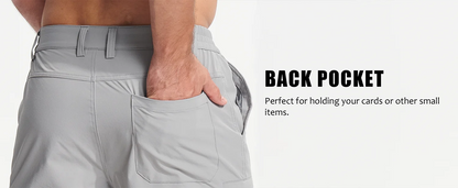TACVASEN Summer Moisture Wicking Casual Shorts Mens Cargo Work Shorts Running Jogging Sports Bottoms Nylon Rip-Stop Short Pants - Ellianto fashion Men's