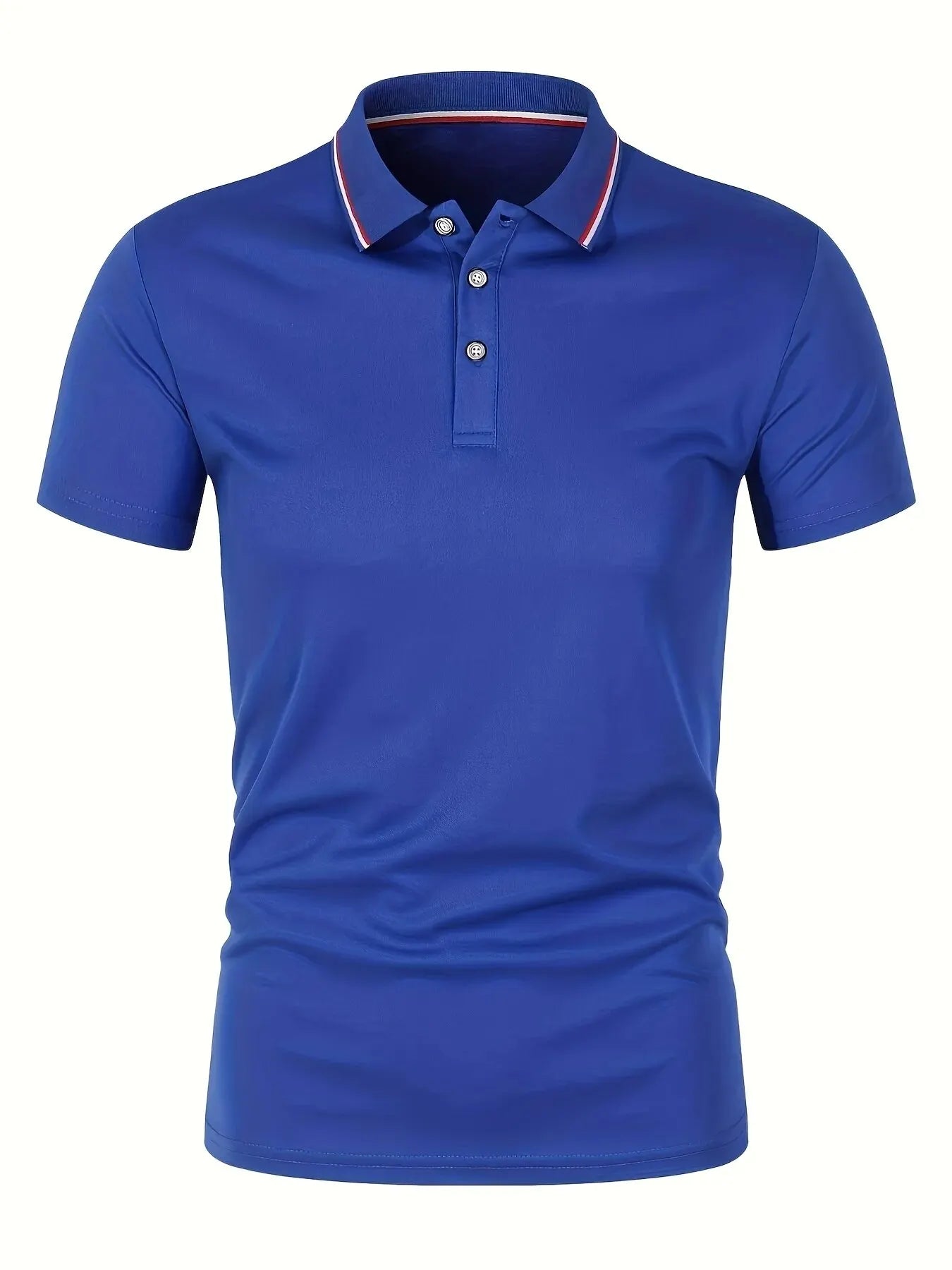 2025 Hot Sale Men's Summer Casual Breathable Comfortable Polo Shirt Men's Solid Color High Quality Short Sleeve T-Shirt - Ellianto fashion Men's