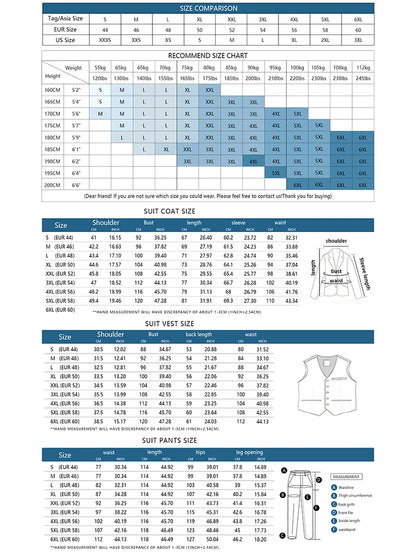 ST Cassy High Quality Men's Suit Summer thin Green Slim Fit Formal Business Office Men's Suits（jacket+Vest+Pants） - Ellianto fashion Men's