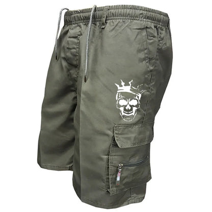 New fashionable multi-pocket men's casual shorts fitness loose casual pants camouflage tactical shorts - Ellianto fashion Men's