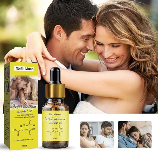 Pheromone Body Essential Oil Strong Pheromone For Man To Attract Women Perfume long-lasting fragrance Sexually Stimulating Oil - Ellianto fashion Men's