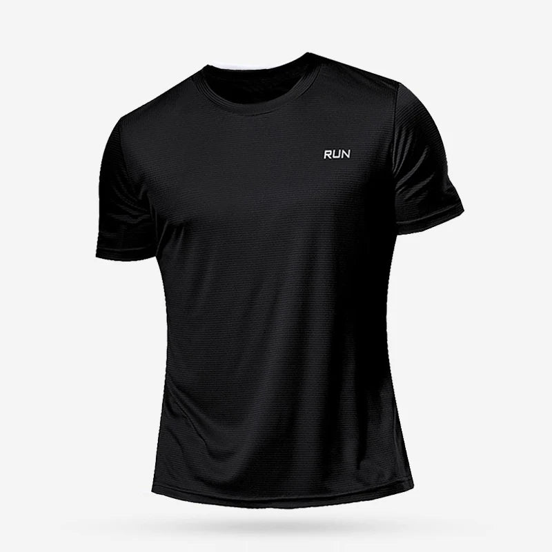 Set Summer Sport Gym t Shirt Men Quick Dry Running Bodybuilding Shirts Men Short Sleeve Fitness Tops Oversized Brazil t-Shirt Jersey - Ellianto fashion Men's