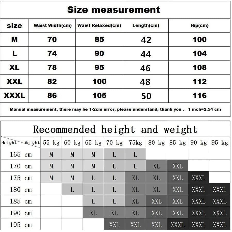 Men Sport Shorts Sportswear Double-deck Running Shorts 2 In 1 Beach Bottoms Summer Gym Fitness Training Jogging Short Pants Men - Ellianto fashion Men's