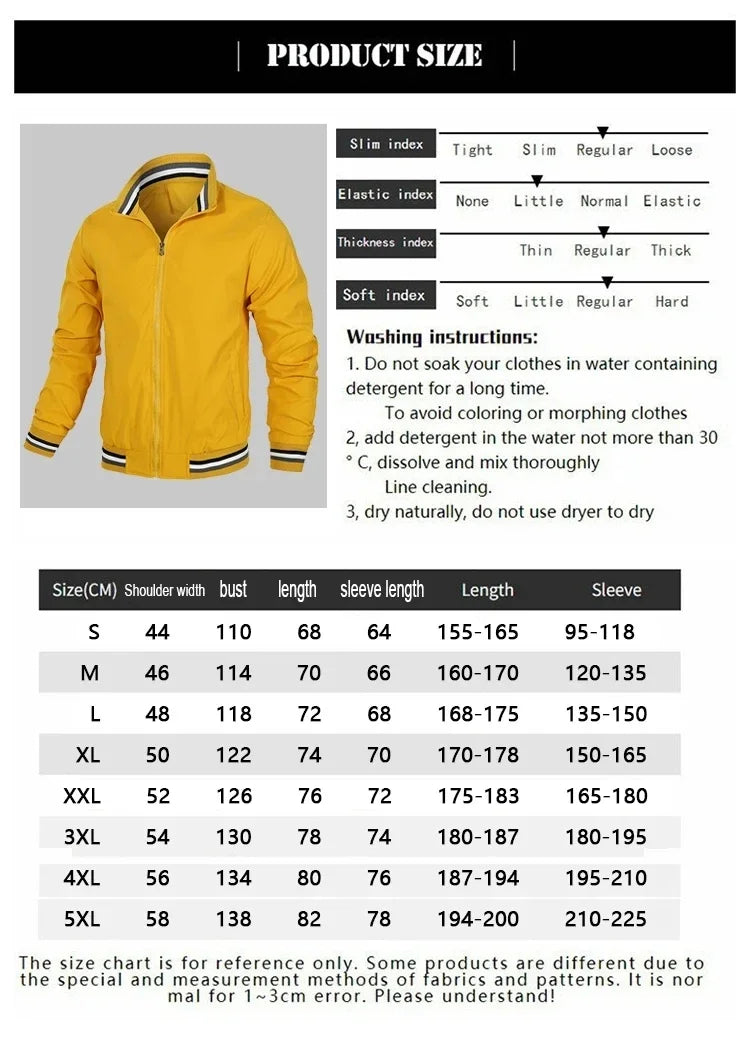 Motorcycle Zipper Top, BMW Thin Jacket, Men's Casual Windproof Jacket, Camping Spring and Autumn Casual Men's Submachine Jacket - Ellianto fashion Men's