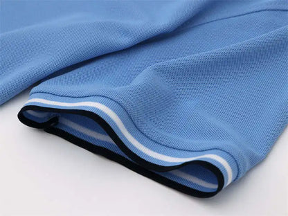 2025 Men's New Summer Embroidery Business Casual Short Sleeved POLO Shirt Fashion Short Sleeved Cool Breathable Top Polo Shirt - Ellianto fashion Men's